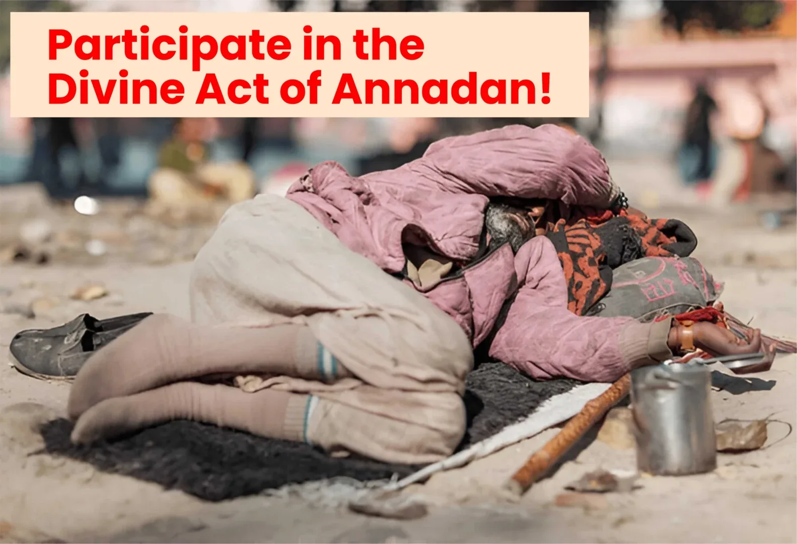 Annadan in Mahakumbh - Charanvandan -1