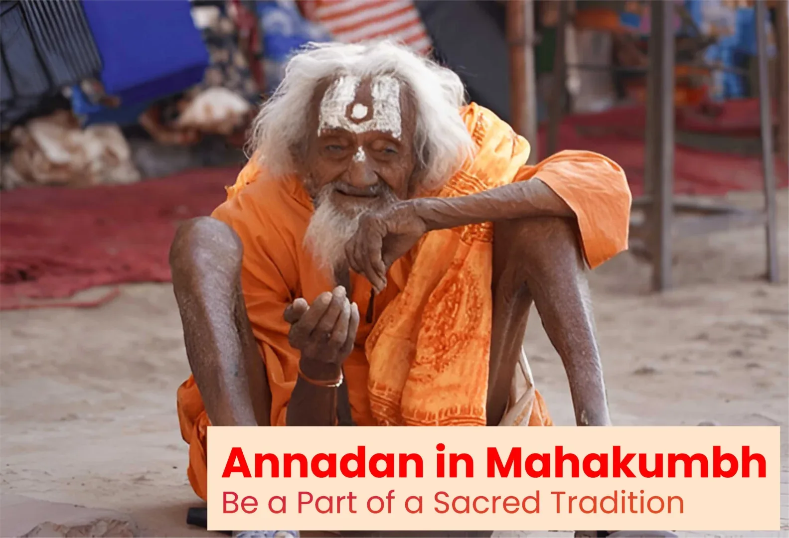 Annadan in Mahakumbh - Charanvandan -2